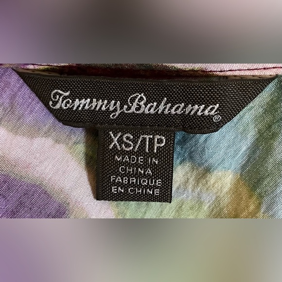 Tommy Bahama V-Neck Tie-Dye Tunic size XS - Picture 11 of 12